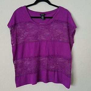 Torrid Purple Top